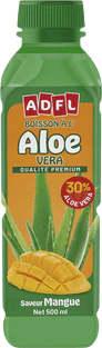 Boisson à l'aloe vera saveur mangue