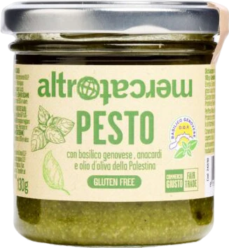 Pesto basilic et cajou - 130g