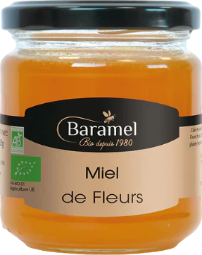 Miel de fleurs bio - 375g