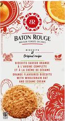 Biscuits saveur orange à l’avoine complète et à la crème de sésame - 160g - Image 2