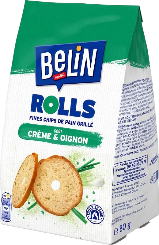 Biscuits apéritifs Rolls crème oignon - 80g - Image 3