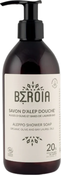 Savon d'Alep douche huile d'olive et baies de laurier bio - 300ml - Image 4