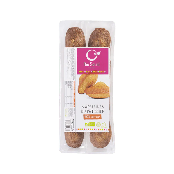 Madeleines 100% sarrasin bio - 180g