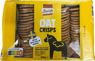 Biscuits aux flocons d'avoine - 600g