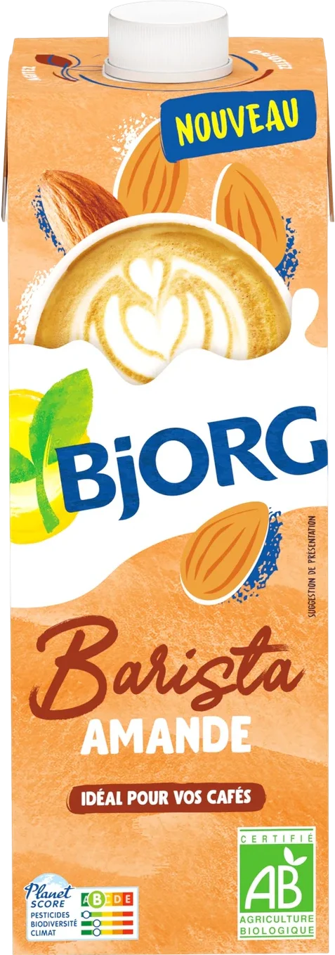 Boisson végétale amande barista bio - 1L - Image 2