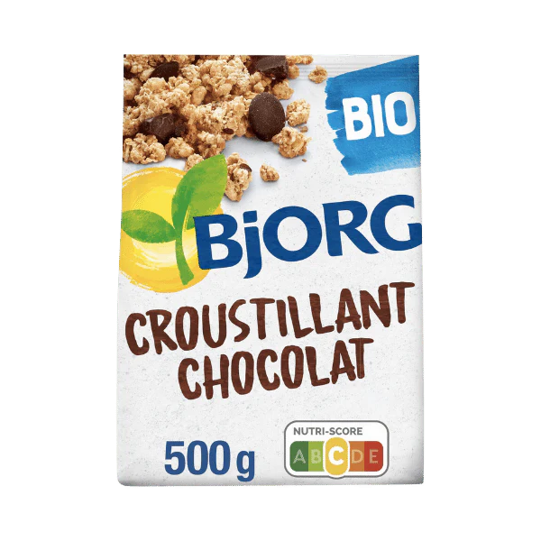 Céréales croustillantes au chocolat bio - 500g