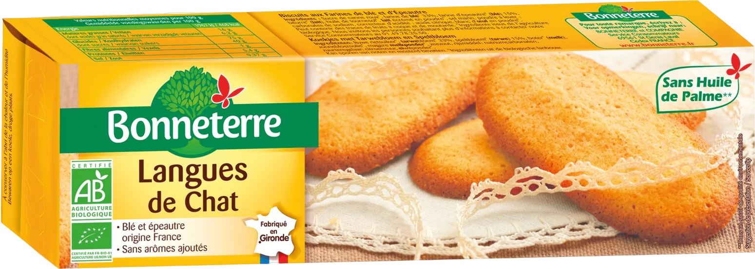 Langues de chat - 100g