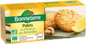 Sablés citron amandes bio - 150g