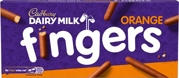 Biscuits fingers chocolat au lait saveur orange - 114g - Image 2