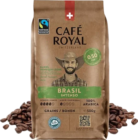 Café en grain intense du Brésil - 500g