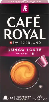 Café lungo forte intensité 8 - 10 capsules compatibles Nespresso - Image 3