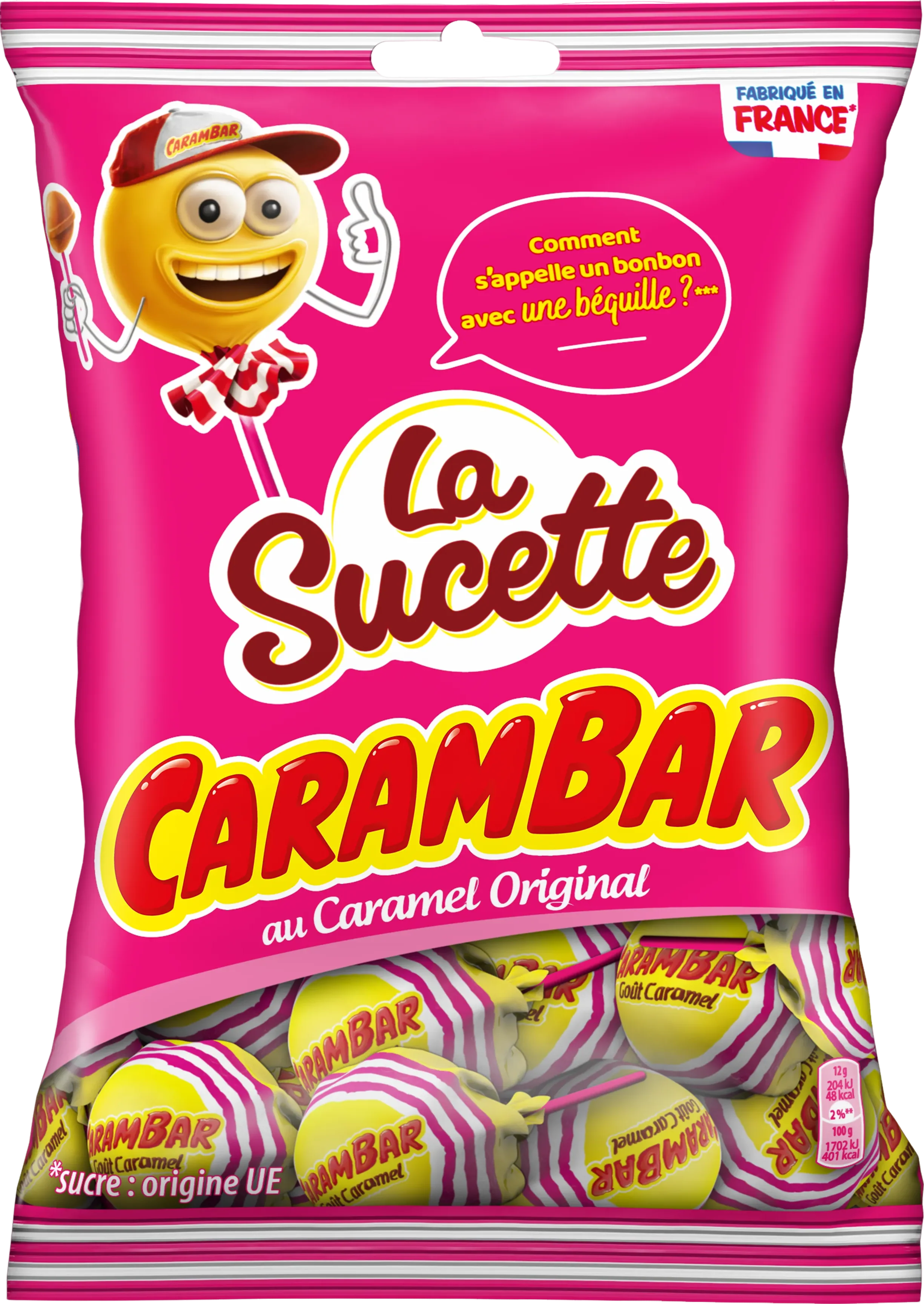 Sucettes au caramel - 180g - Image 2
