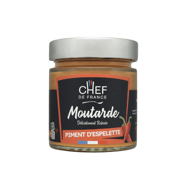 Moutarde au piment d'Espelette - 190g - Image 3