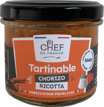 Tartinable chorizo et ricotta - 100g