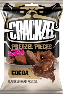 Eclats de bretzels nappés de cacao - 85g