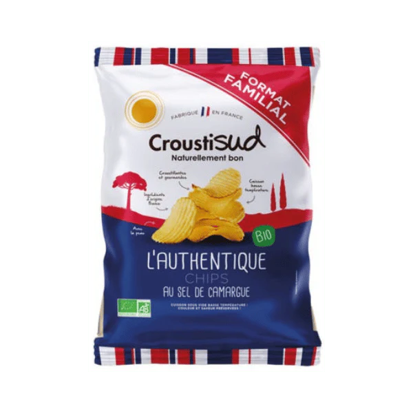 Chips de pomme de terre authentique bio - 200g