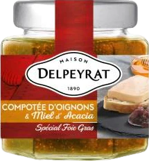 Chutney d'oignons au miel d'acacia - 50g