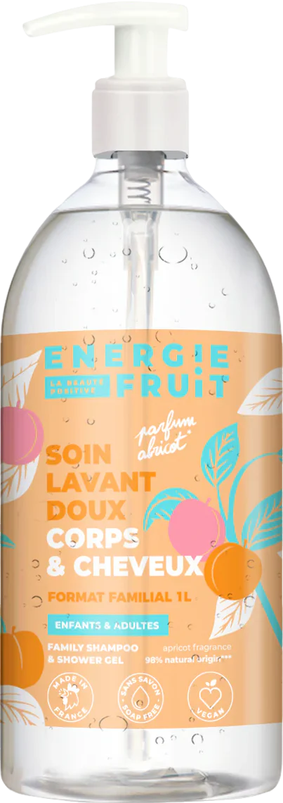 Soin lavant doux corps et cheveux - 1L