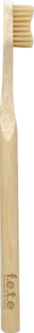 Brosse à dent en bambou Medium beige - Image 2