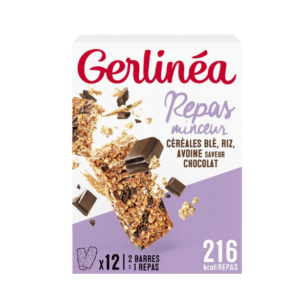 Barres repas minceur aux céréales et chocolat - 372g - Image 2