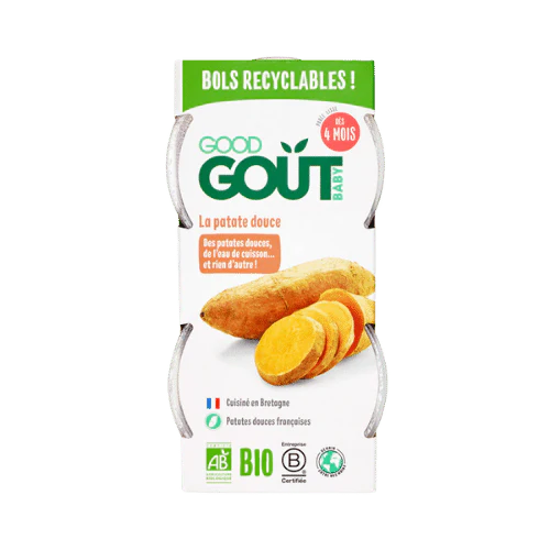 Purée de patates douces bio - 2x120g - Image 2