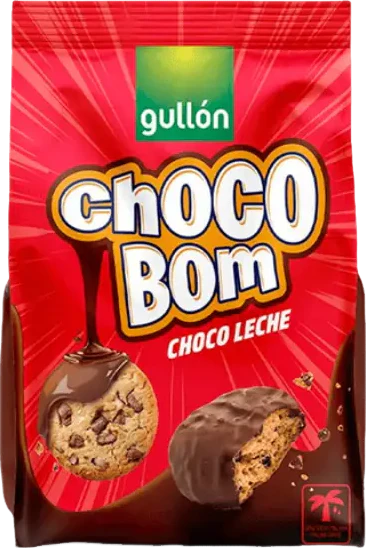 Cookies enrobés de chocolat choco bom - 100g