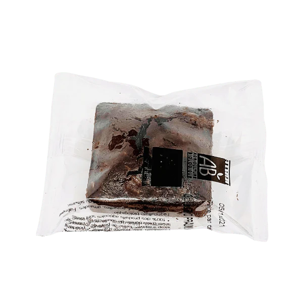 Brownie au chocolat et noisettes sans gluten bio - 30g - Image 2