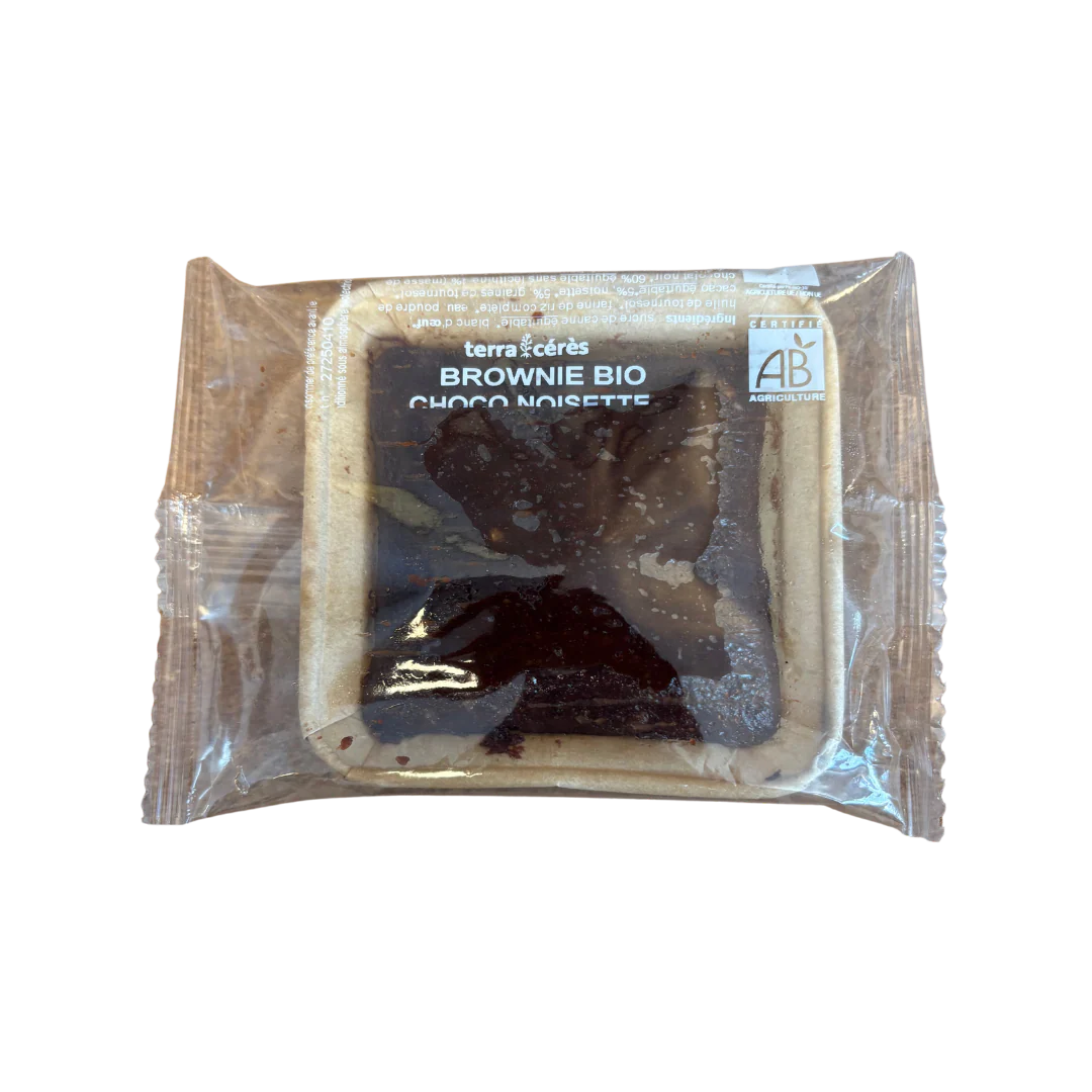 Brownie chocolat noisette bio - 75g - Image 2