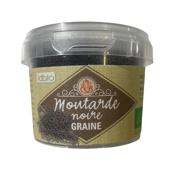 Graines de moutarde noire bio - 60g - Image 2