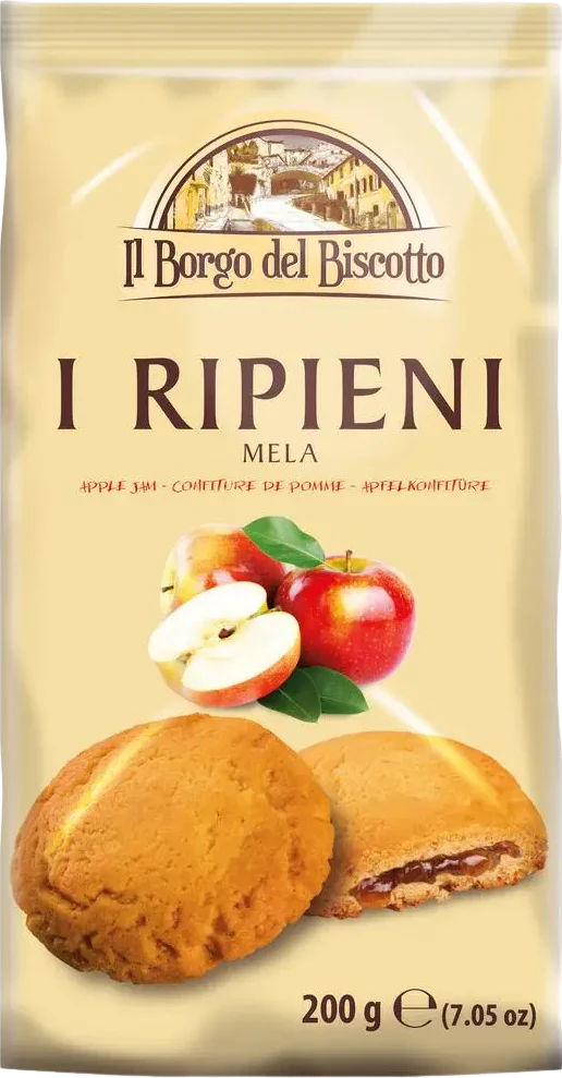 Biscuits fourrés à la pomme - 200g