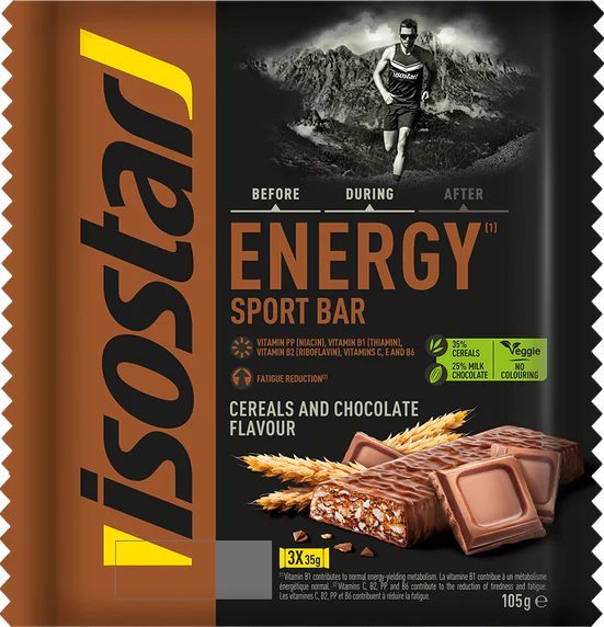 Energy Sport Bar saveur Céréales et Chocolat - 3x35g - Image 2