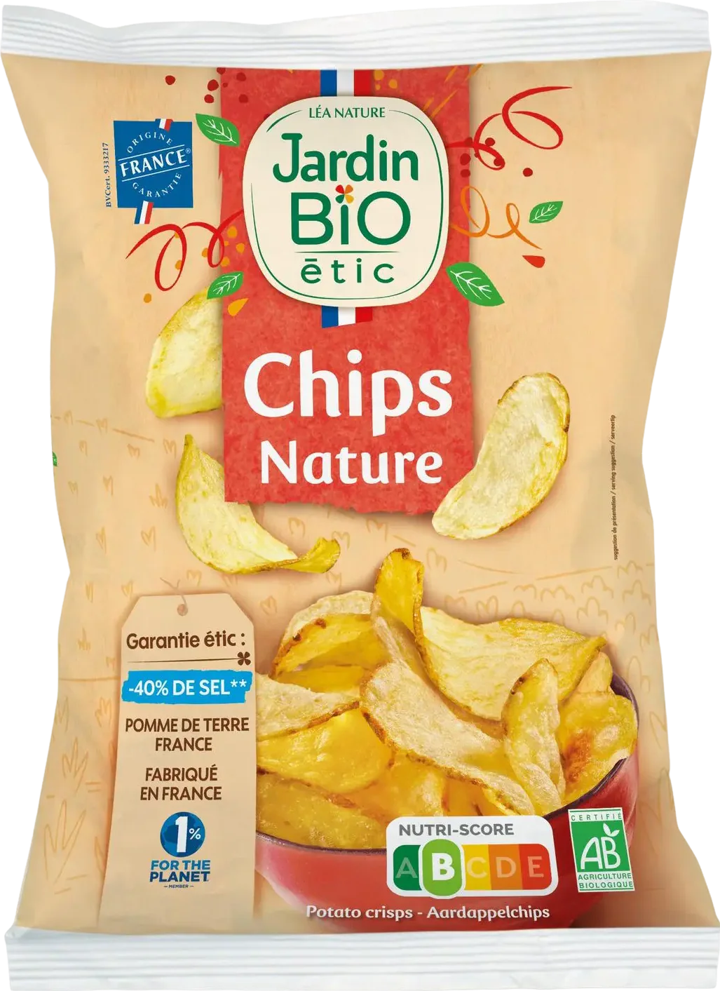 Chips Nature bio - 125g