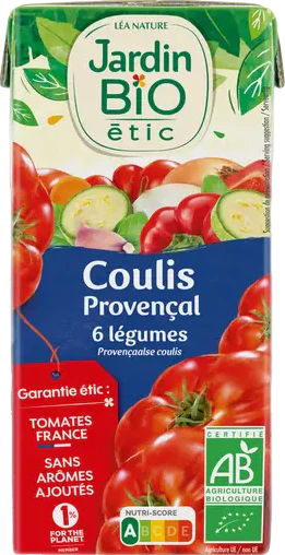 Coulis provençal bio - 340g