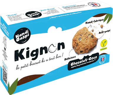 Biscuits chocolat coco handi-gaspi - 120g