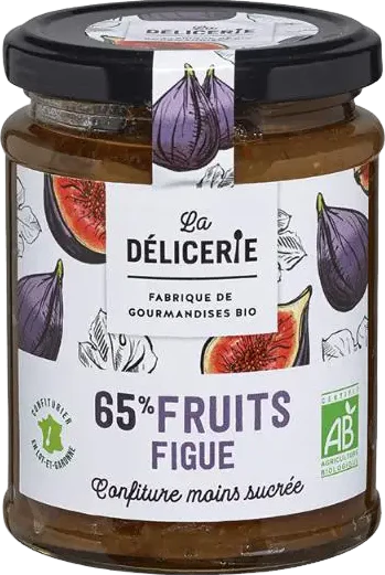 Confiture figue moins sucrée bio - 310g - Image 4
