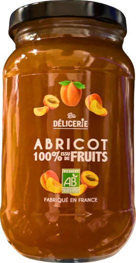 Préparation abricot 100% fruits bio - 310g