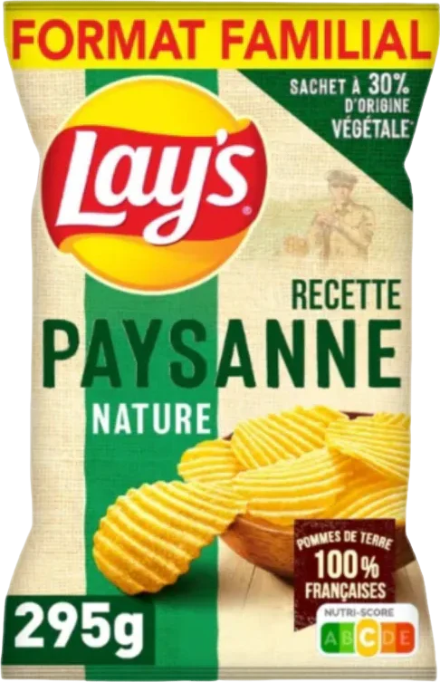 Chips Paysanne Nature - 324,5g - Image 2