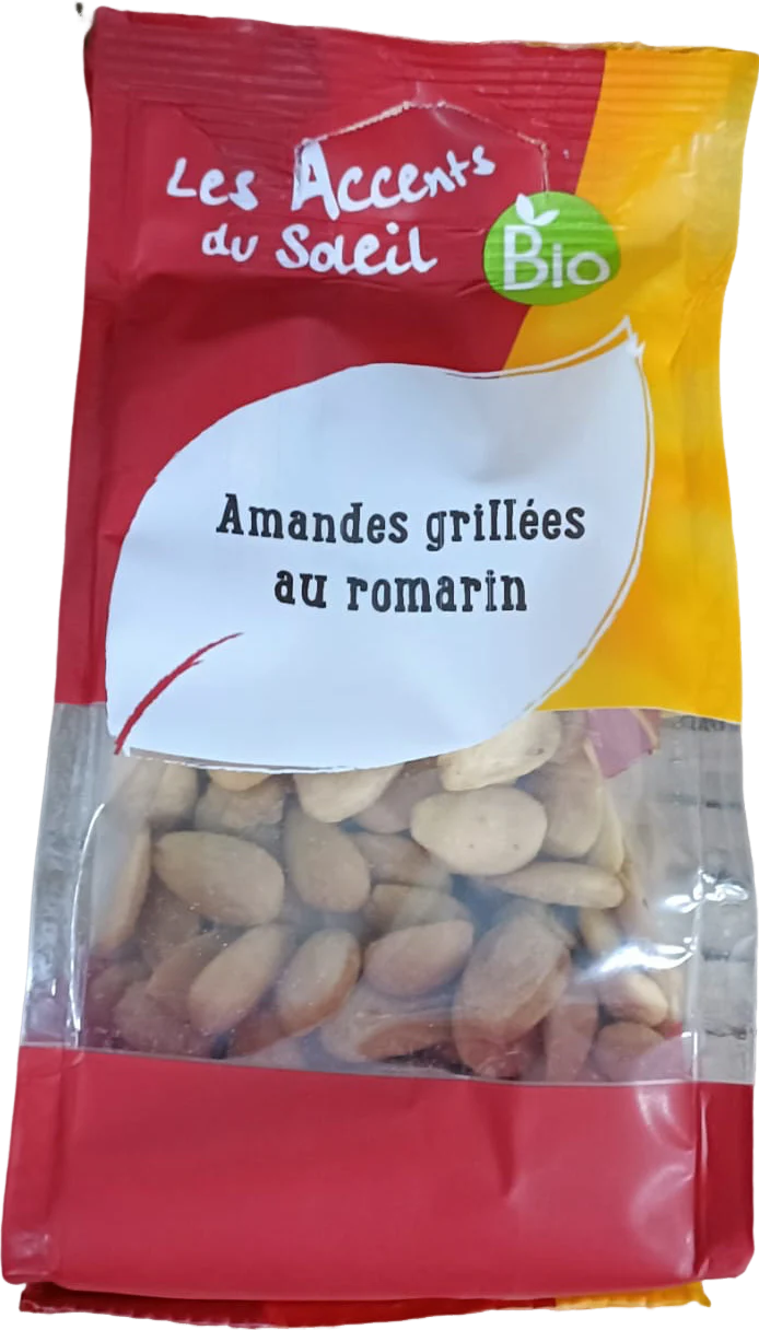 Amandes grillées au romarin bio - 125g - Image 5