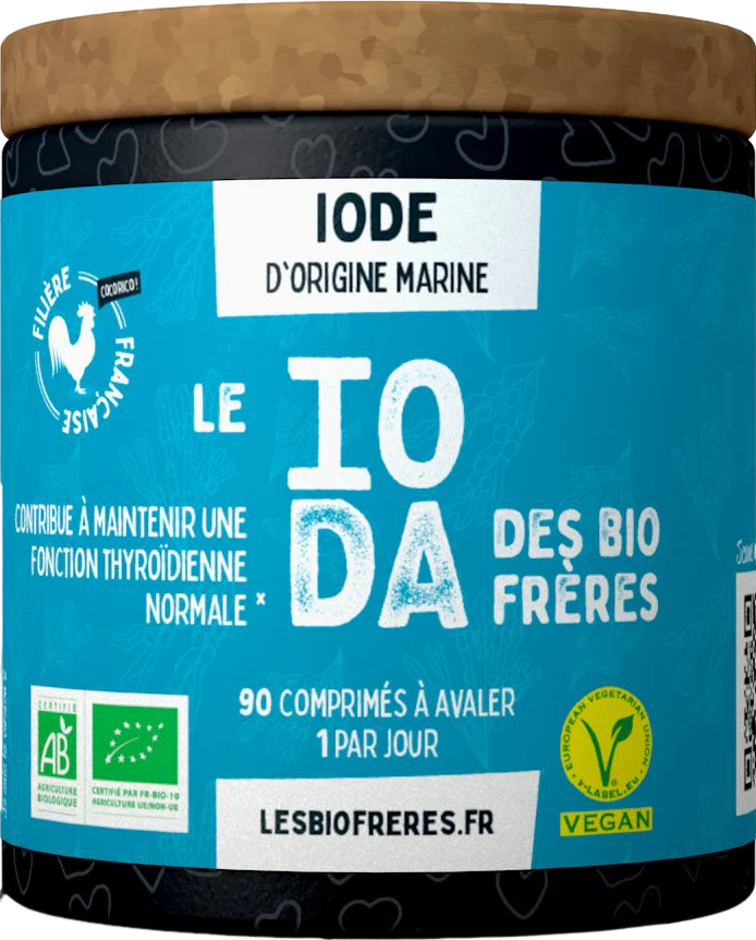 Complément alimentaire en Iode bio - 90 comprimés