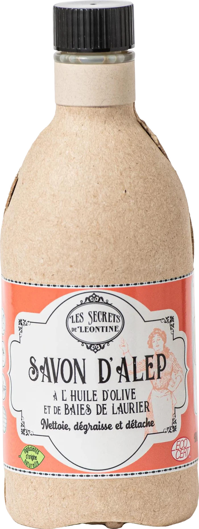 Savon d'alep à l'huile d'olive et baies de laurier - 480ml