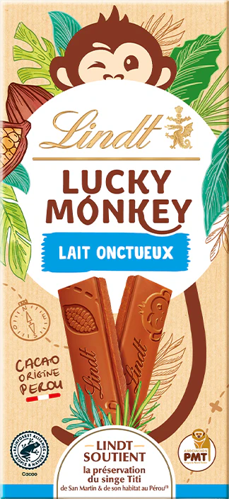 Tablette de chocolat au lait onctueux - 100g