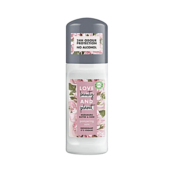 Déodorant au beurre de murumuru et rose - 50ml