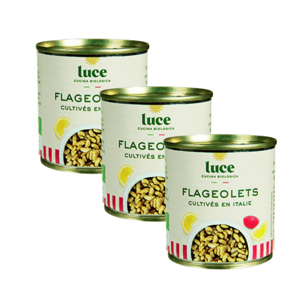 Flageolets verts bio - 3x200g