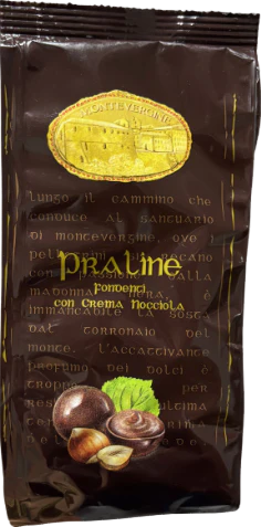 Boules pralinées au chocolat noir fourré à la crème noisette - 84g