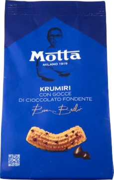 Biscuits Krumiri aux pépites de chocolats - 290g
