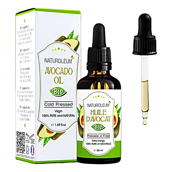 Huile d'avocat bio - 50 ml
