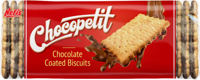 Biscuits enrobés de chocolat - 275g