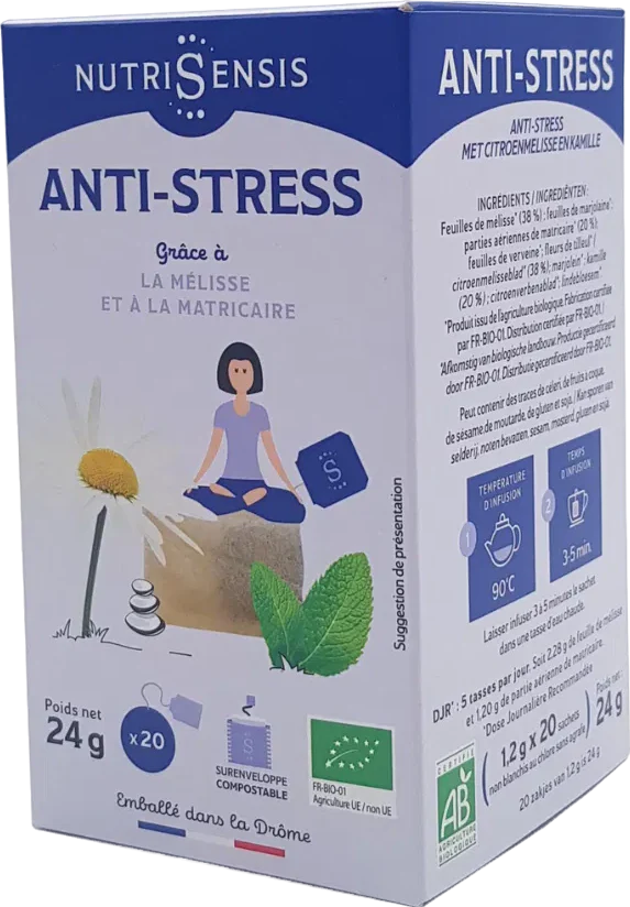 Tisane Anti-stress bio - 20 sachets