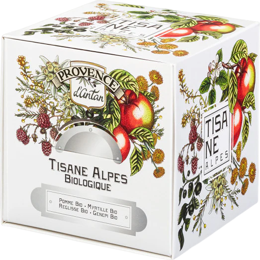 Recharge tisane Alpes bio - 24 sachets - 60g