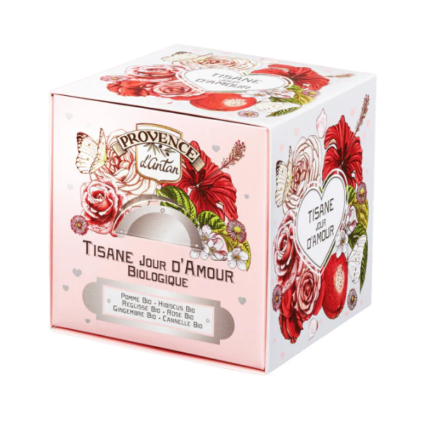 Tisane jour d'amour bio - 24 sachets